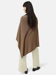 Jigsaw Wool Cashmere Blend Poncho, Camel