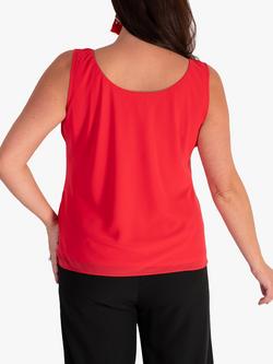 chesca Chiffon Camisole - view 2, Poppy