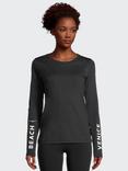 Venice Beach Leana Long Sleeve Top, Black