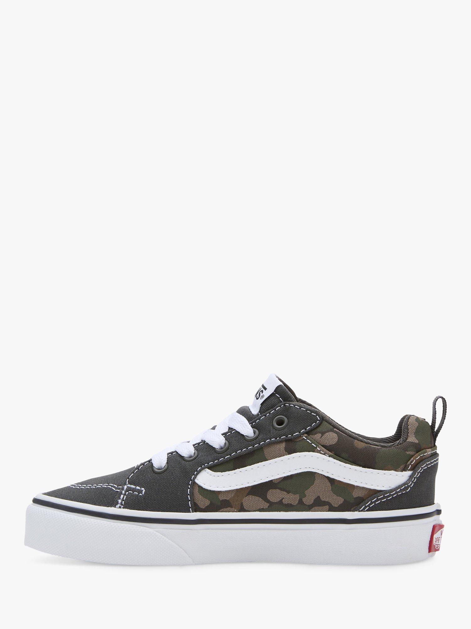 Vans Kids Filmore Camo Print Trainers Camo White