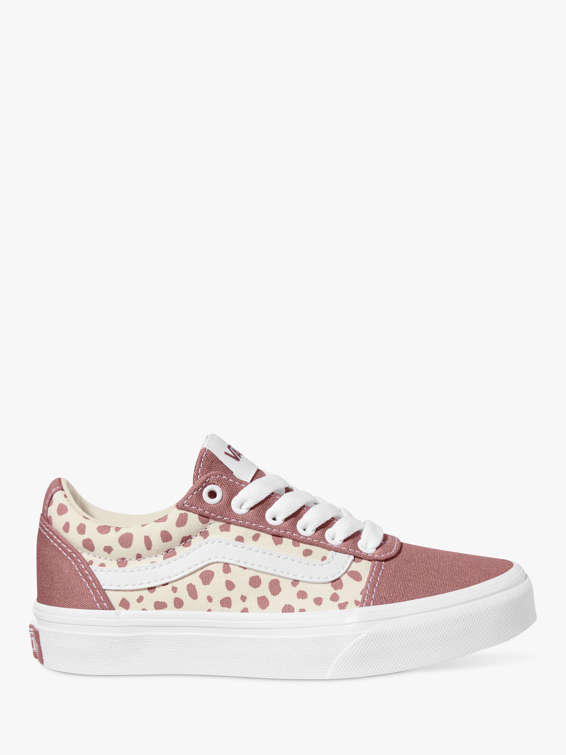 Vans Kids Ward Dots Trainers Withered Rose