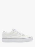 Vans Kids' Ward Glitter Trainers, White