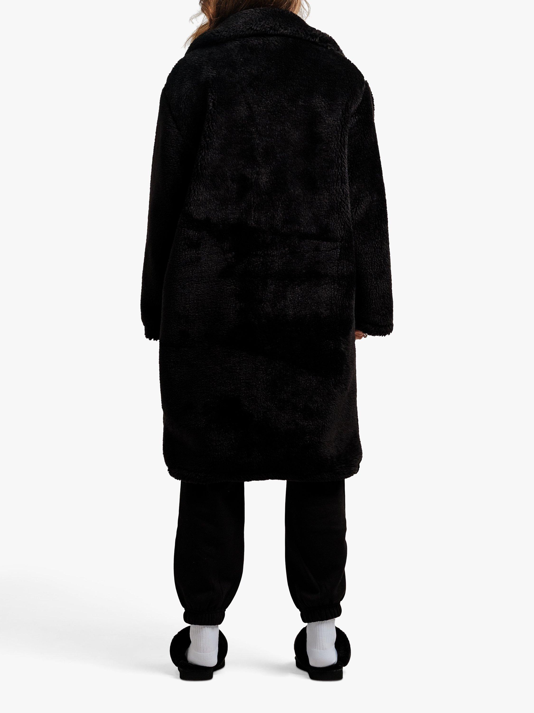 Oversized black trench coat clearance