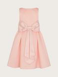 Monsoon Kids' Holly Scuba Bow Detail Bridesmaids Dress