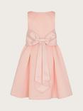 Monsoon Kids' Holly Scuba Bow Detail Bridesmaids Dress