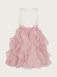Monsoon Kids' Lace Bodice CanCan Ruffle Party Dress
