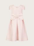 Monsoon Kids' Henrietta Pearl Belt Dress, Pink