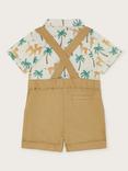 Monsoon Baby Jungle Shirt Set, Green/Multi