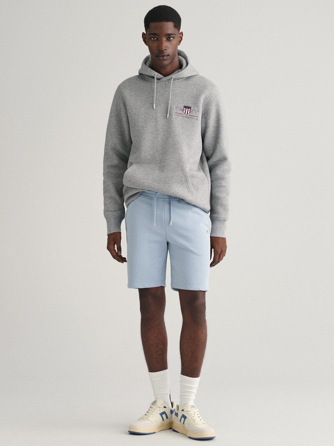 GANT Regular Shield Sweat Shorts, Blue