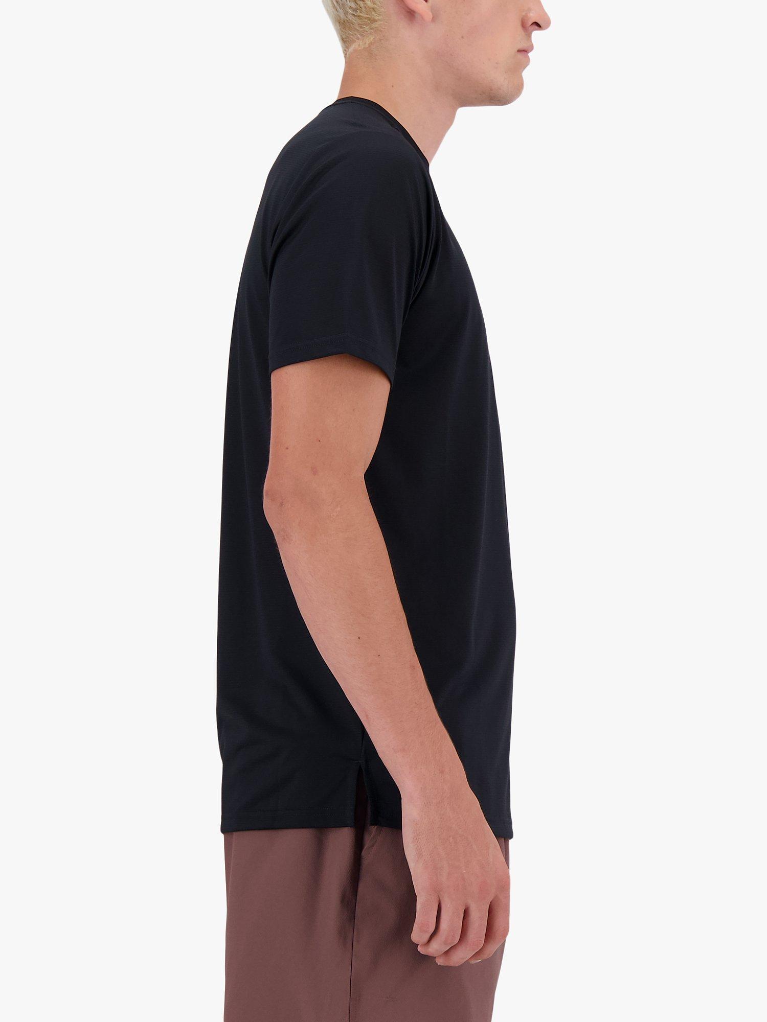 Product image 3 of 4, which shows New Balance Lightweight Jersey Short Sleeve T-Shirt, Black, S