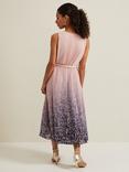 Phase Eight Petite Simara Pleated Midi Dress