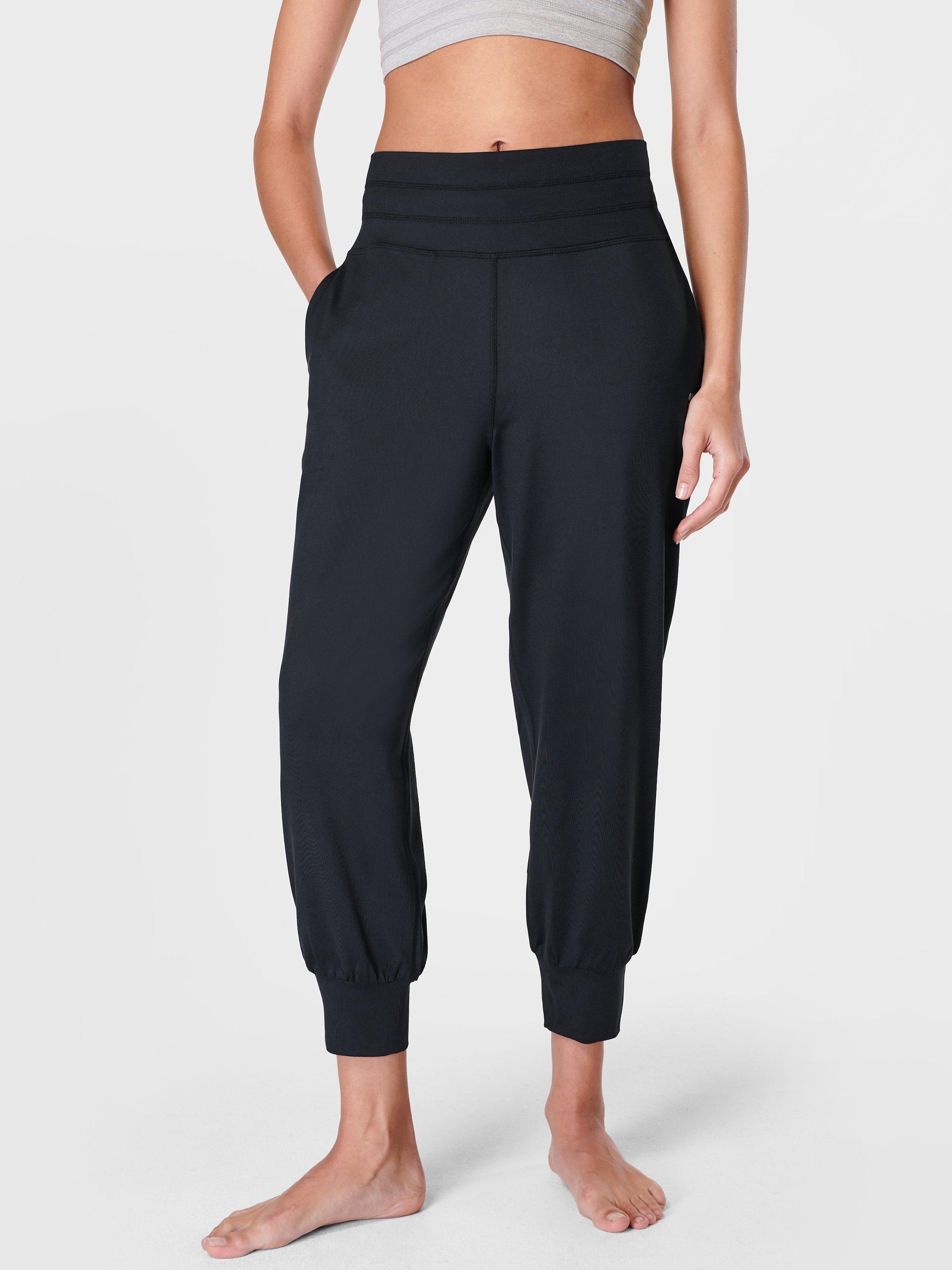 Sweaty Betty Gaia Yoga Capri Trousers Black