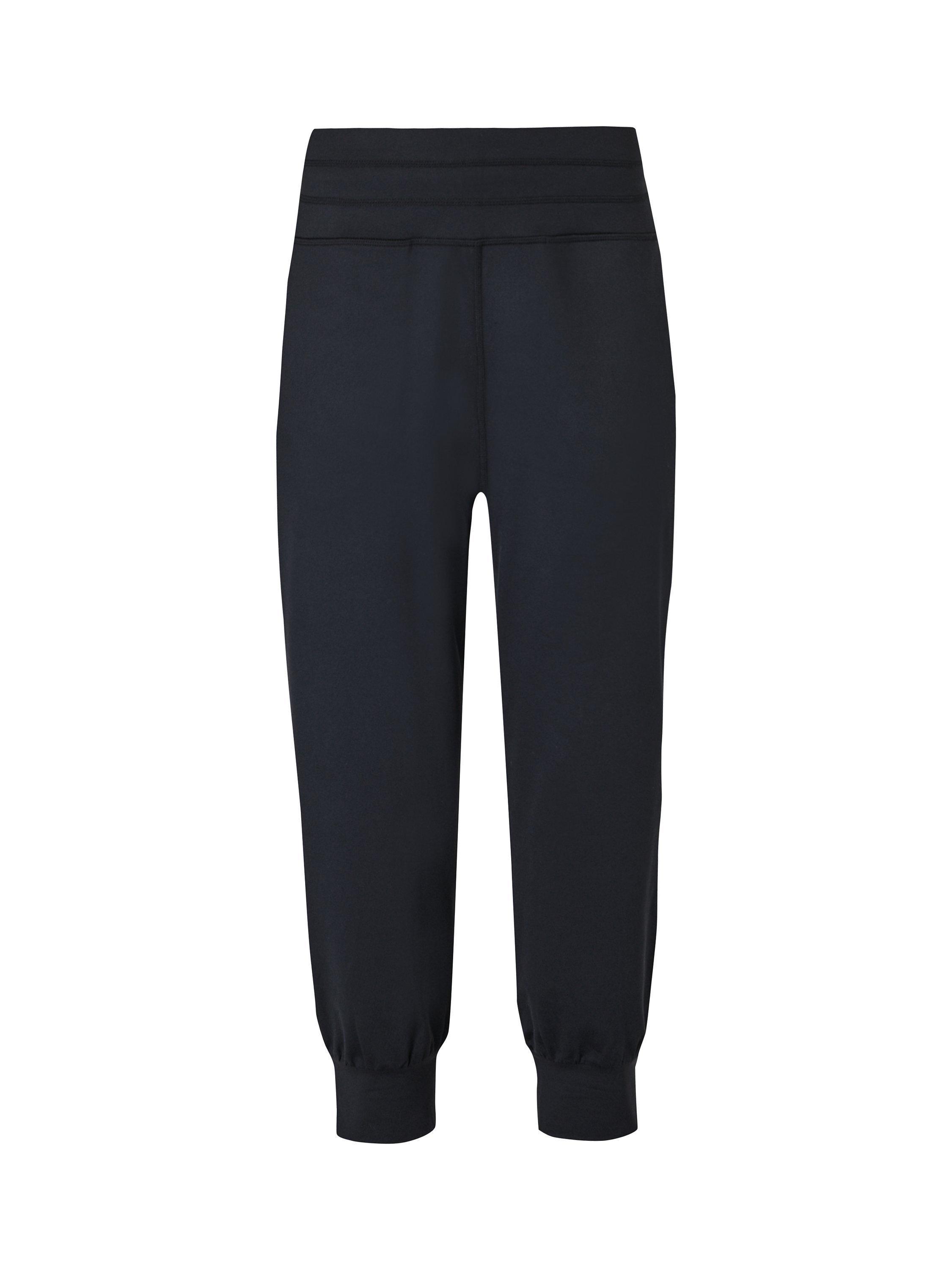 Product image 5 of 5, which shows Sweaty Betty Gaia Yoga Capri Trousers, Black, XS