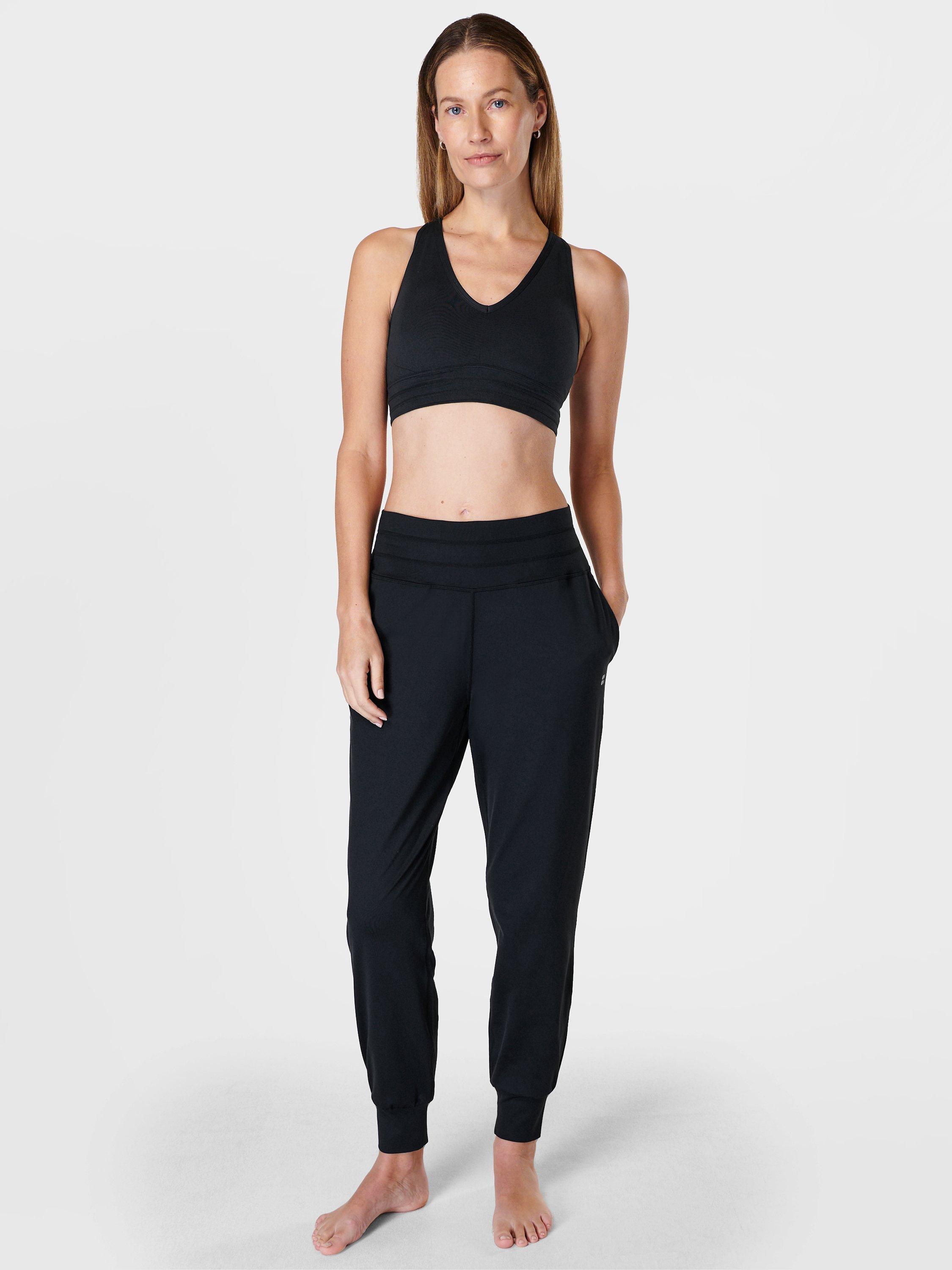 Product image 3 of 5, which shows Sweaty Betty Gaia Yoga Pants, Black, L