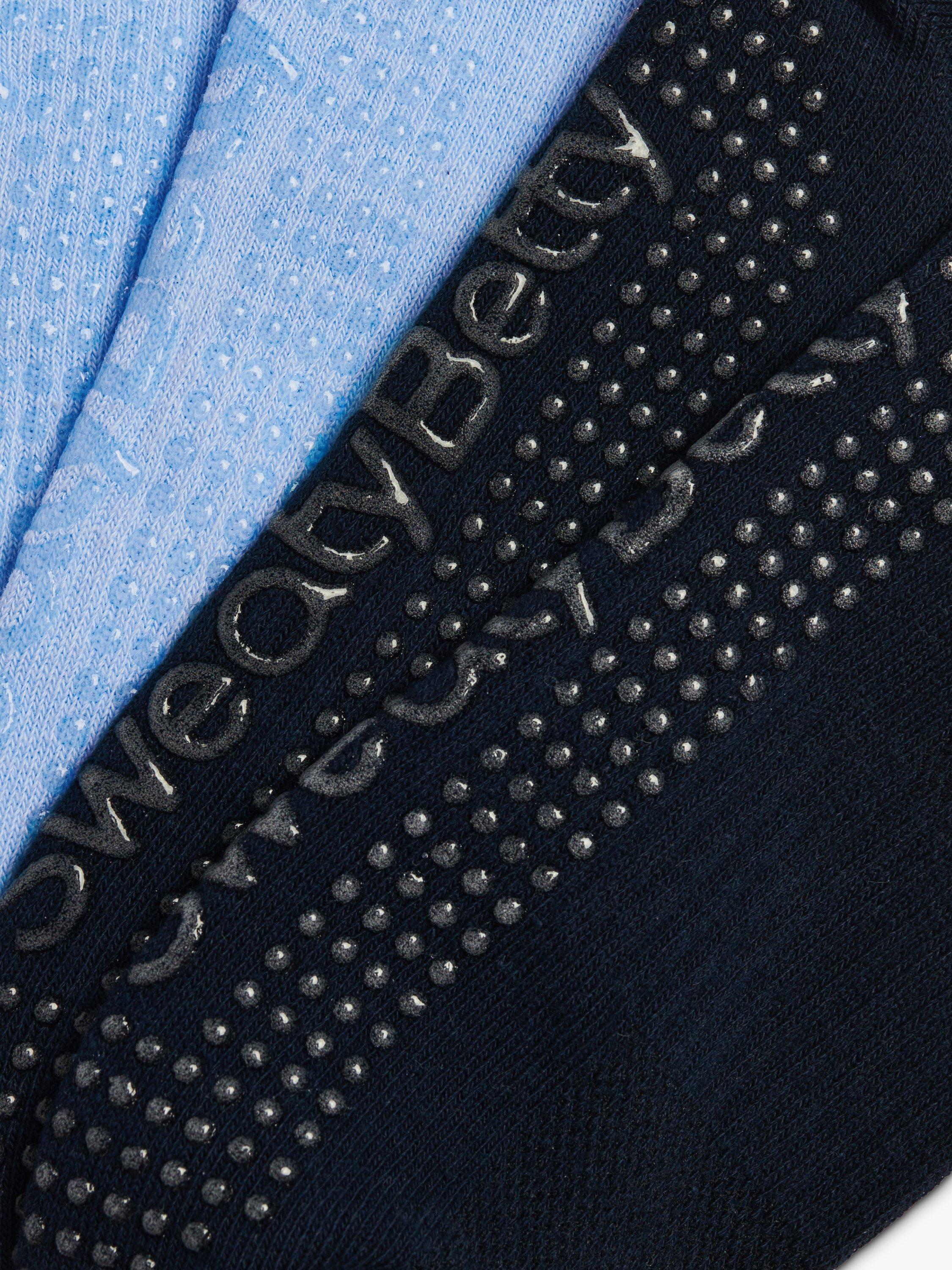 Product image 2 of 2, which shows Sweaty Betty Barre Socks, Pack of 2, Breeze Blue, 2.5-5