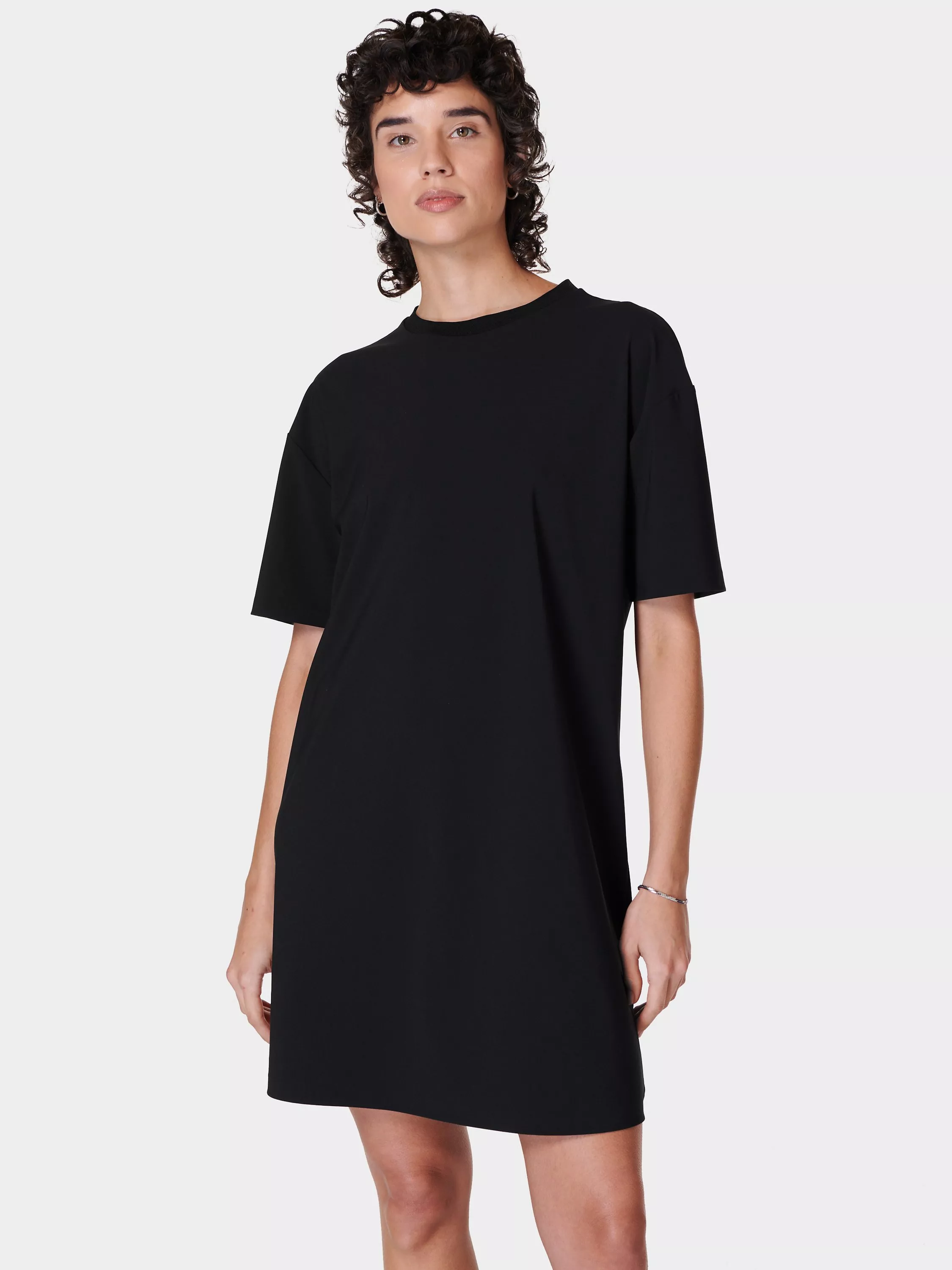 Cheap black t shirt dress best sale