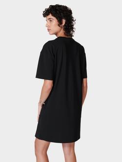Sweaty Betty Explorer T-Shirt Mini Dress, Black - view 2, Black