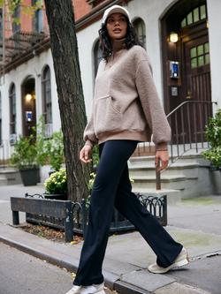 Chelsea Peers Stretch Flared Leggings, Black, Black