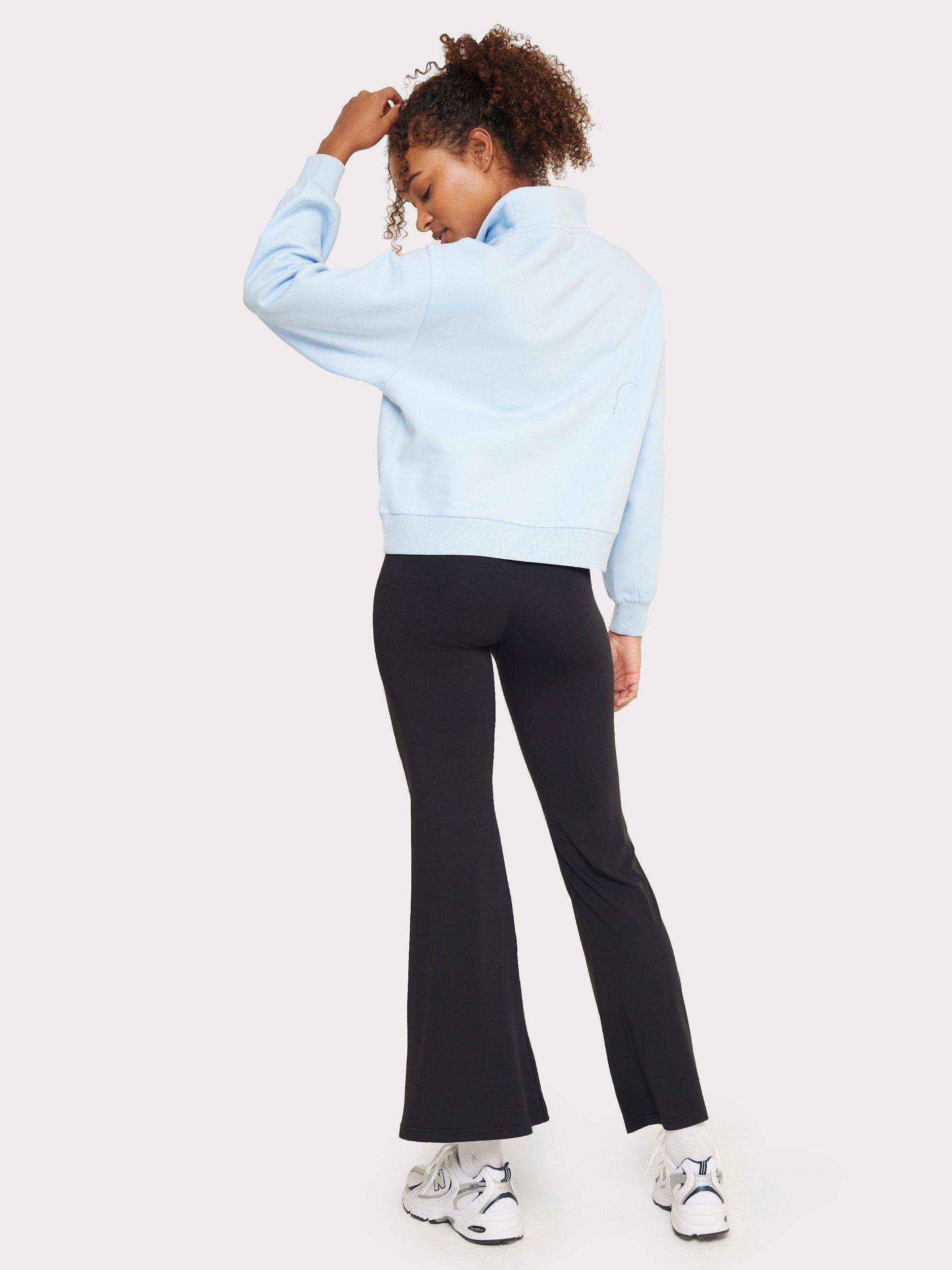 Product image 6 of 6, which shows Chelsea Peers 3/4 Zip Sweatshirt, Blue, 12