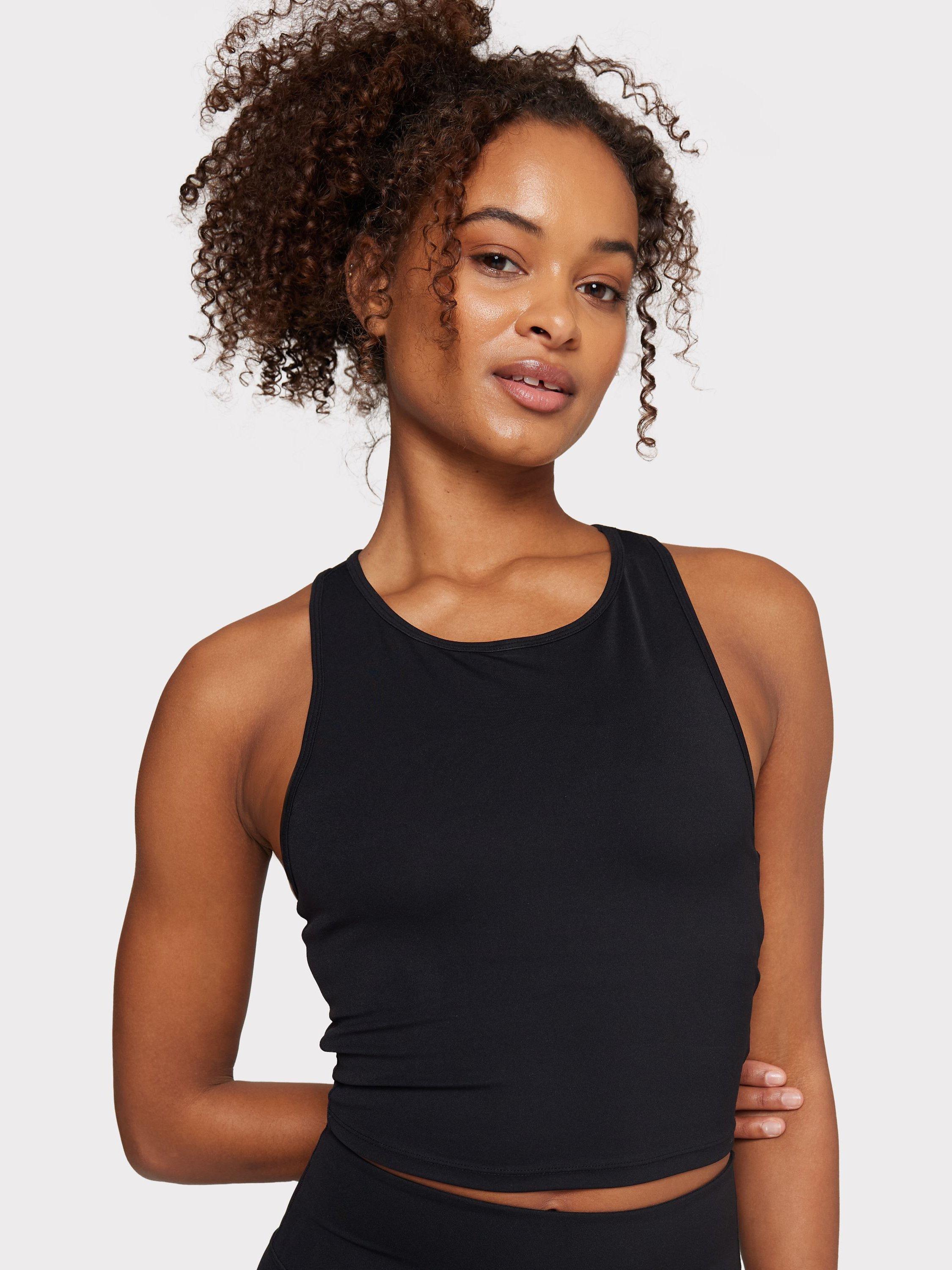 Chelsea Peers Stretch Sport Tank Top, Black