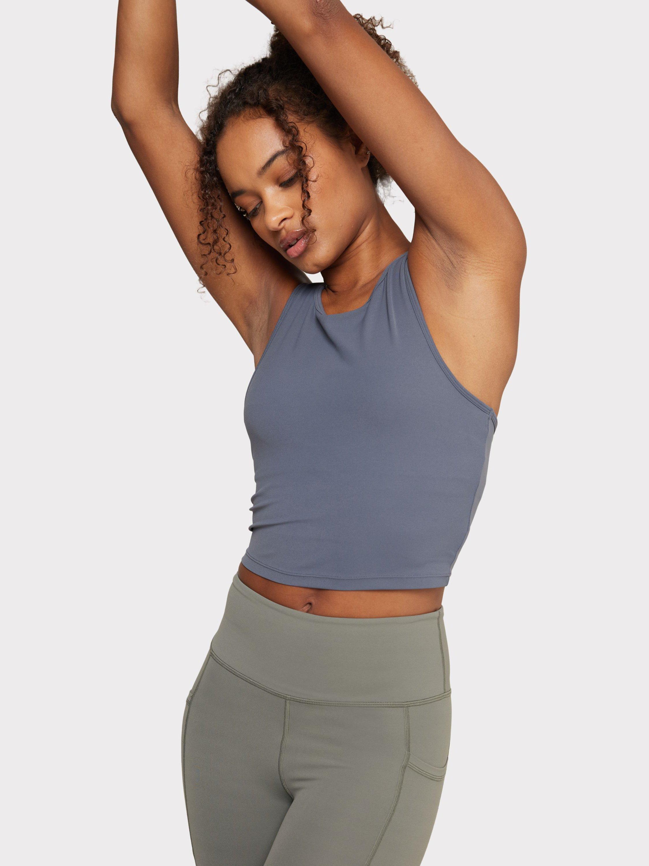 Chelsea Peers Stretch Sport Tank Top, Grey