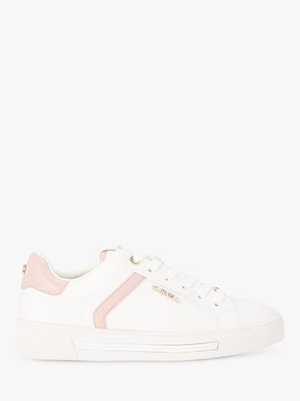 Carvela Daze Trainers, White/Pink