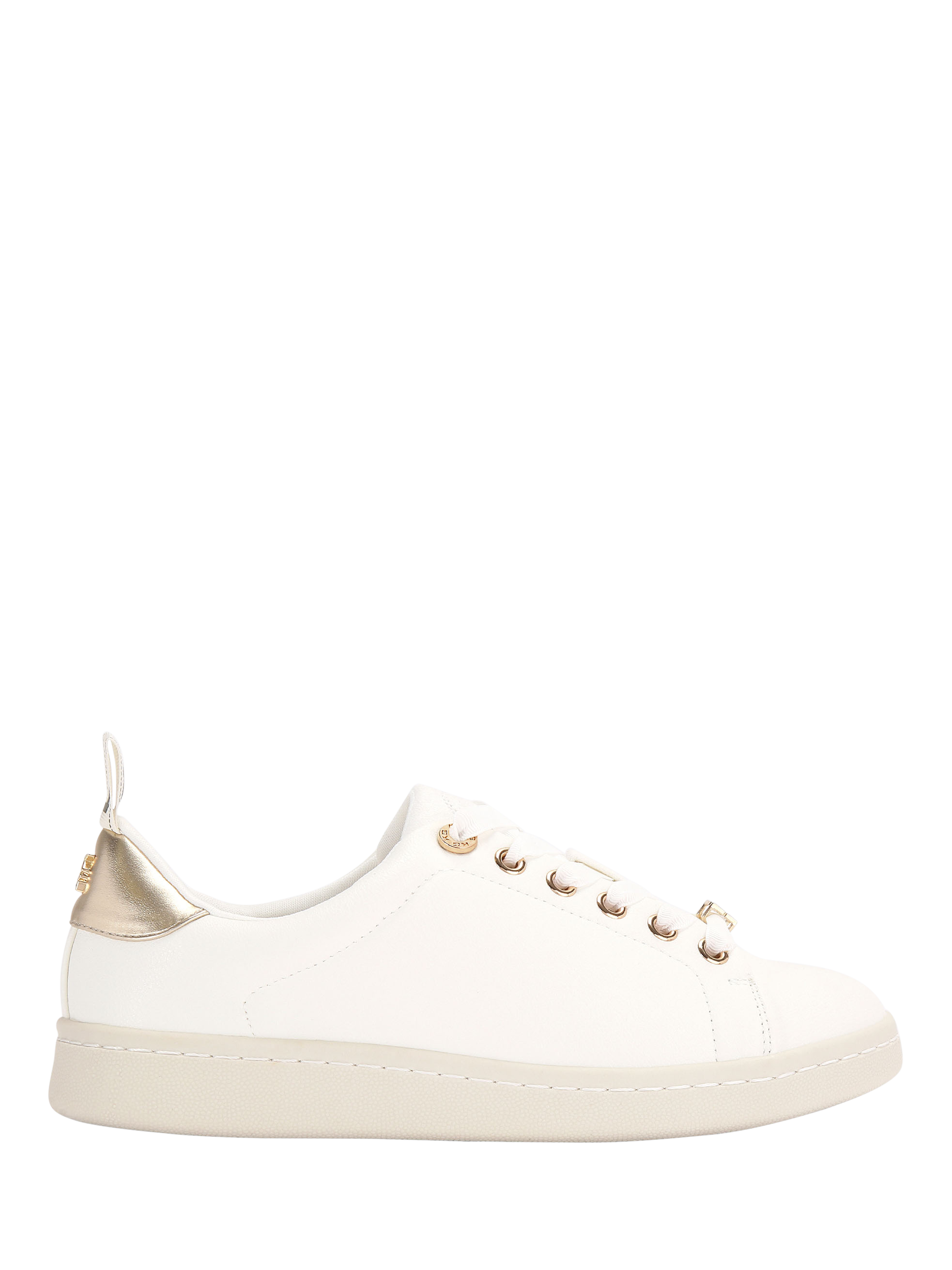 KG Kurt Geiger Liza3 Lace Up Trainers, White/Multi