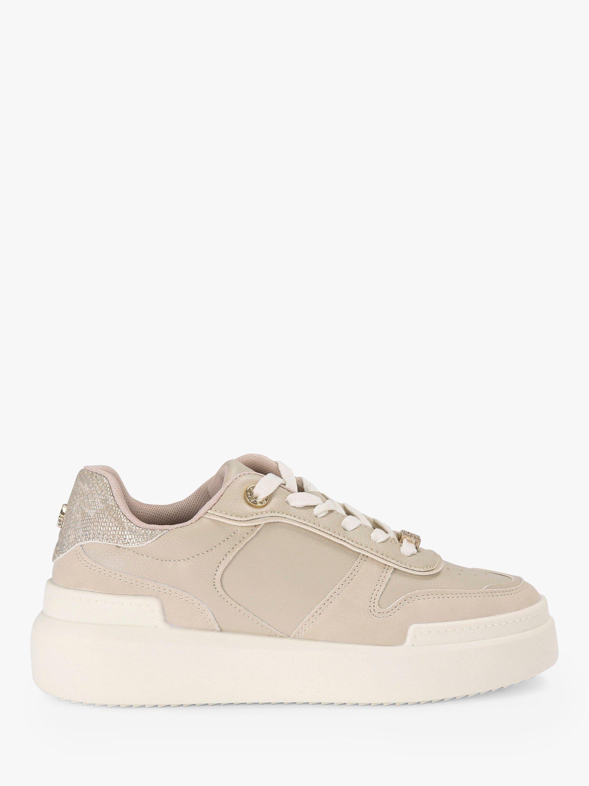 KG Kurt Geiger Luz Chunky Sole Trainers, Natural Taupe