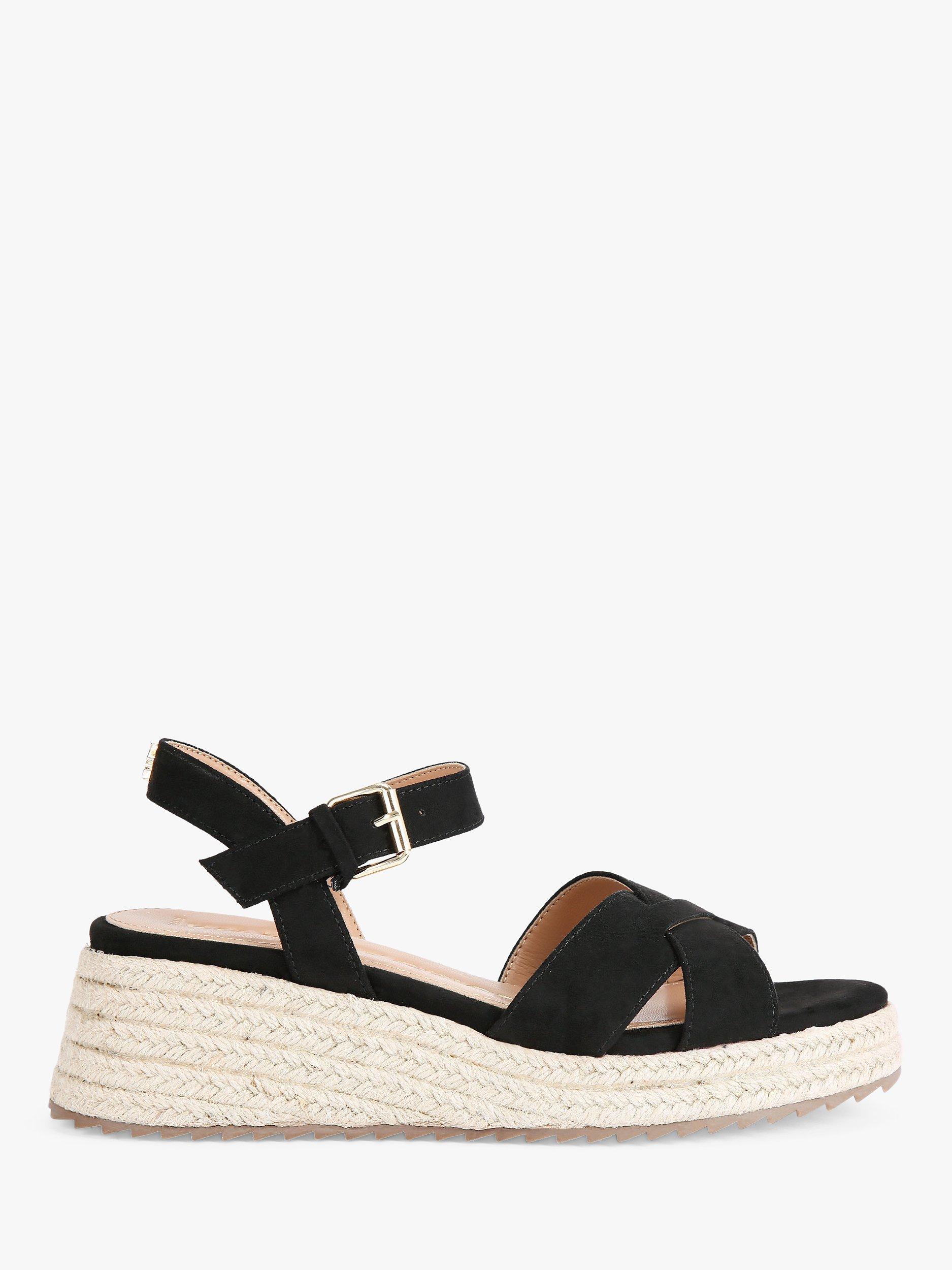 KG Kurt Geiger Piper Wedge Sandals, Black