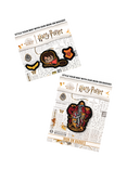 Fabric Flavours Harry Potter Gryffindor Iron On Badges, Pack of 2, Multi