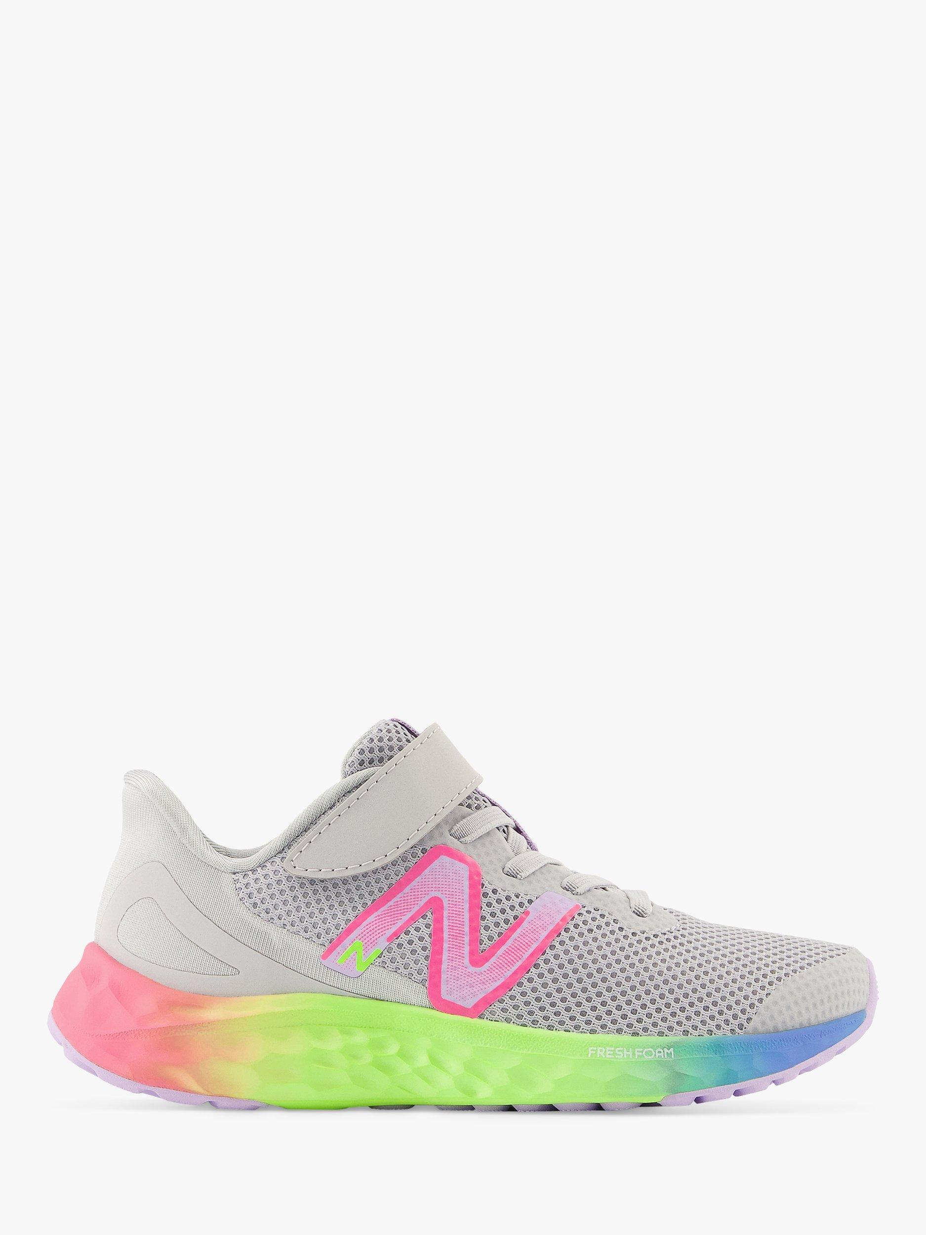 New Balance Kids' Arishi v4 Multi Sole Bungee Lace & Top Strap Trainers, Multi