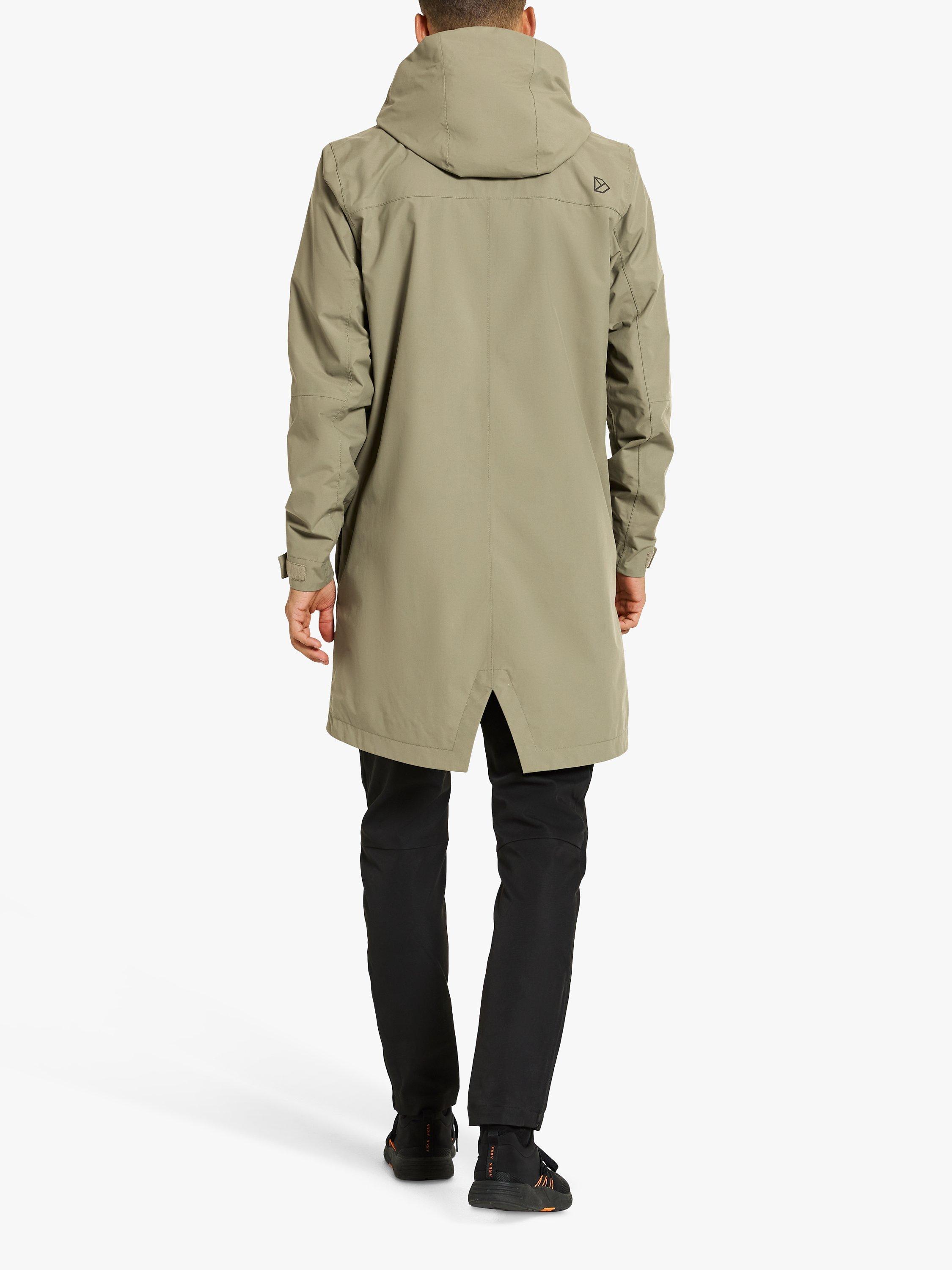 Product image 4 of 10, which shows Didriksons Andreas Waterproof Parka, Mistel Green, S