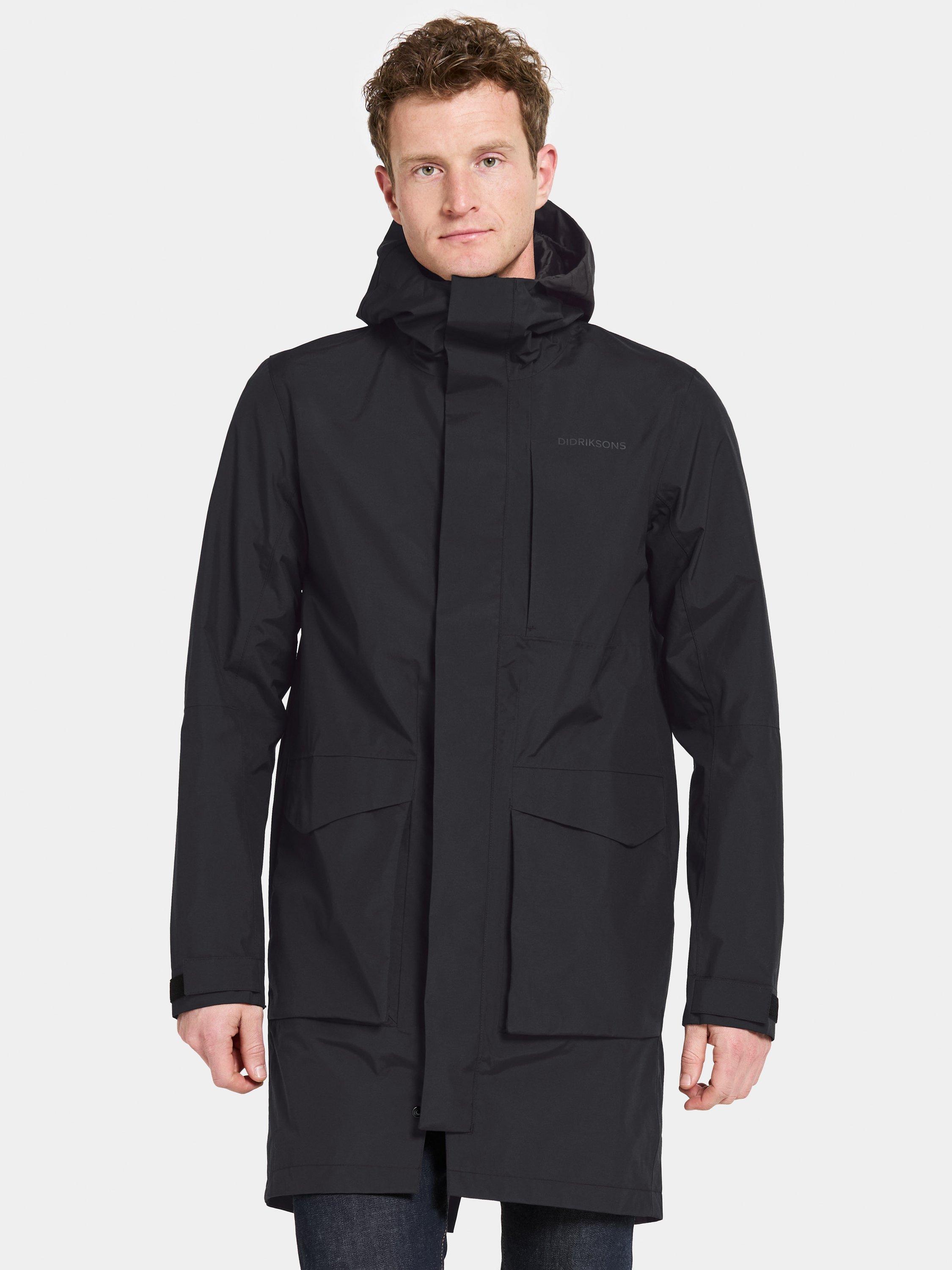 Didriksons Andreas Waterproof Parka, Black