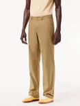 Lacoste Core Essential Cotton Twill Chinos, Brown