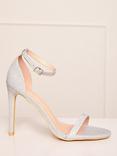 Chi Chi London High Heel Sandals, Silver