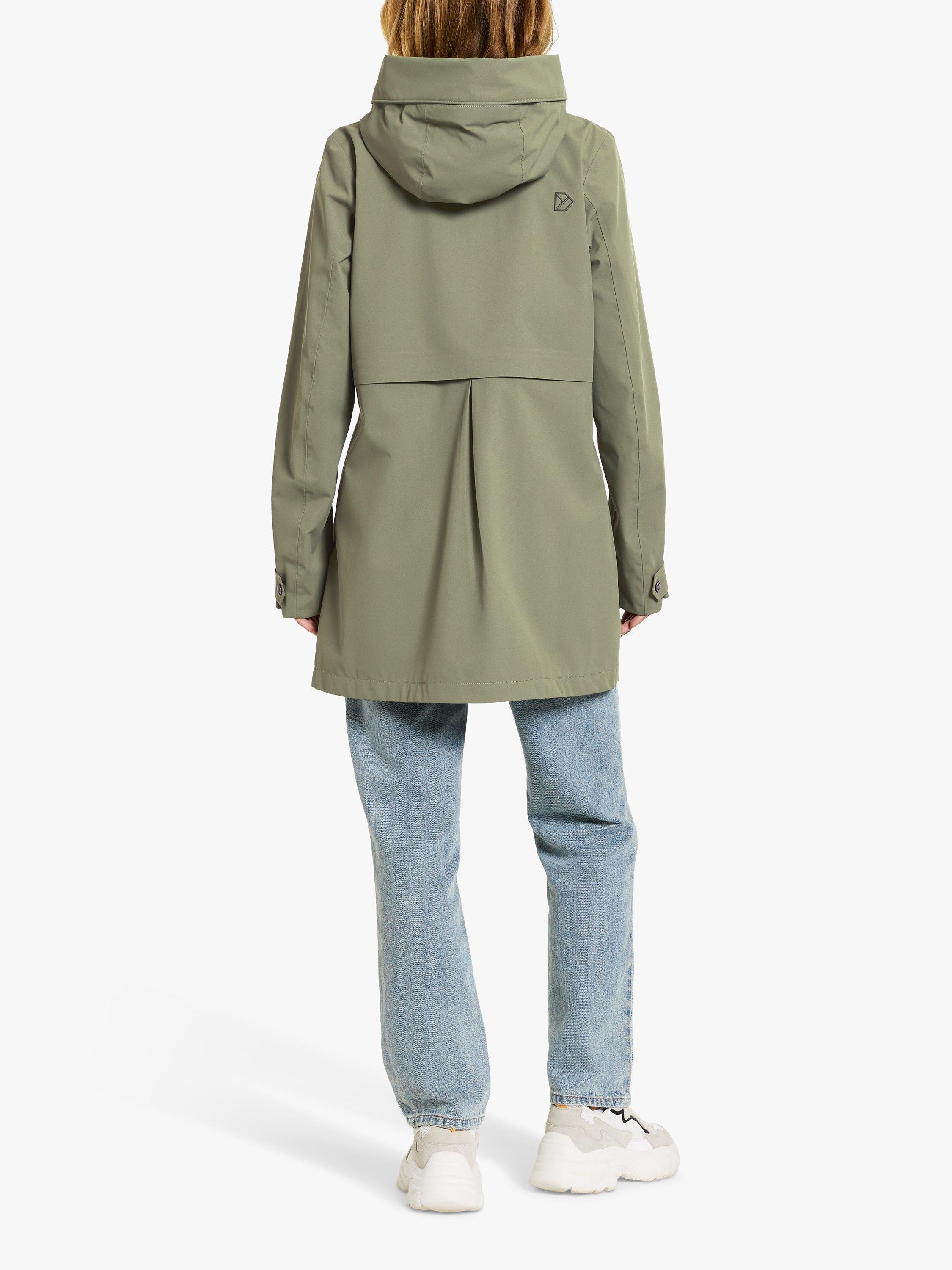 Didriksons Edith Parka Jacket Dusty Olive