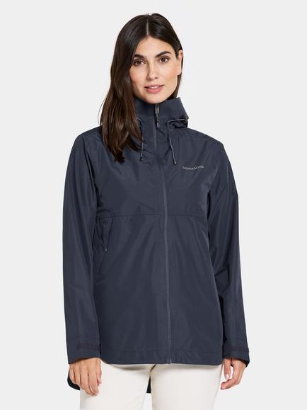 Didriksons Tilde Waterproof & Windproof Jacket, Dark Night Blue