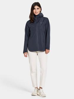 Didriksons Tilde Parka Jacket - view 2, Dark Night Blue