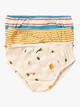 Little Green Radicals Kids' Adventure Underwear, Pack Of 3, Multi