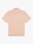 Uskees Short Sleeve Cotton Shirt, Dusty Pink