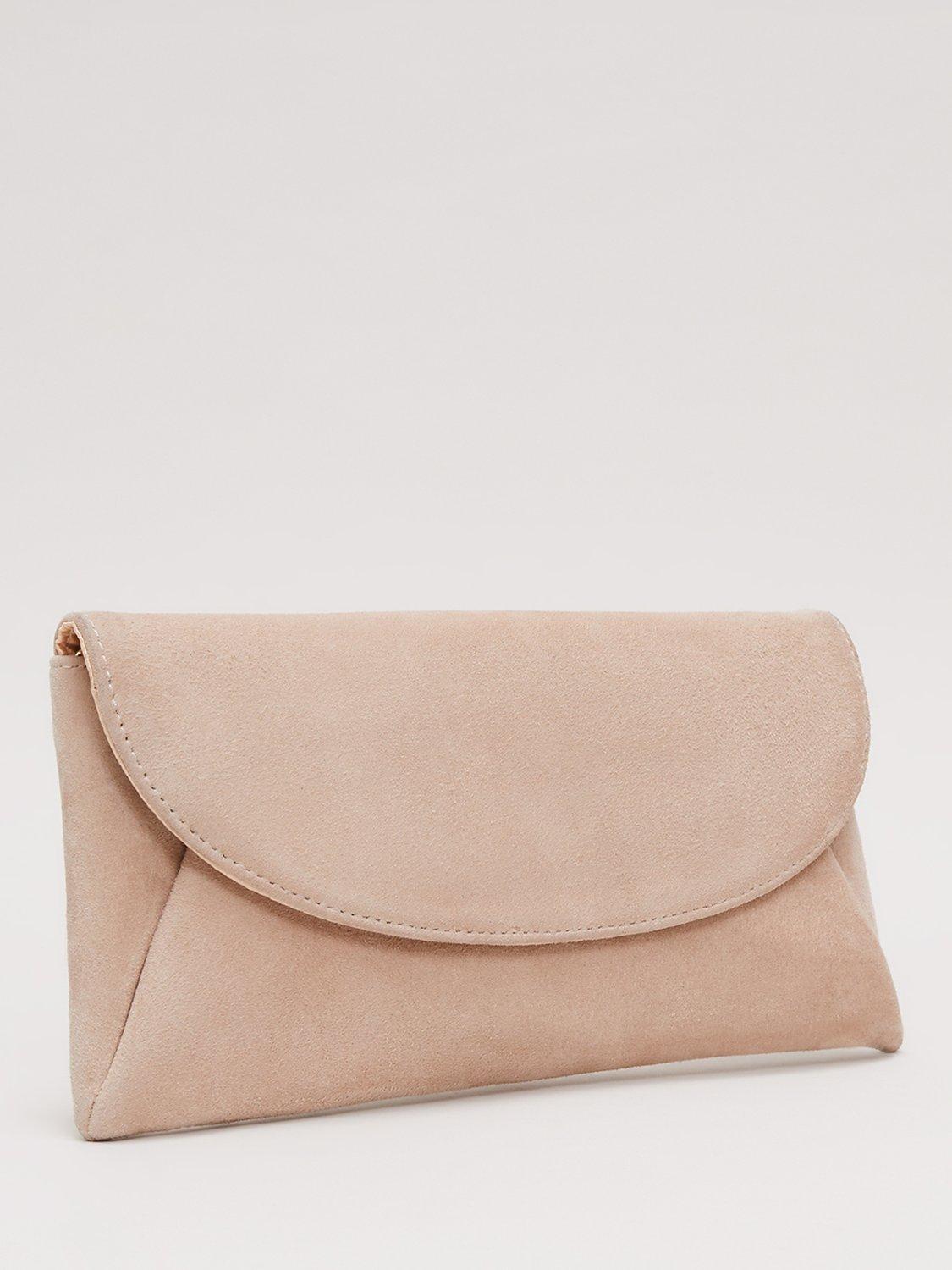 Suede clutch purse sales