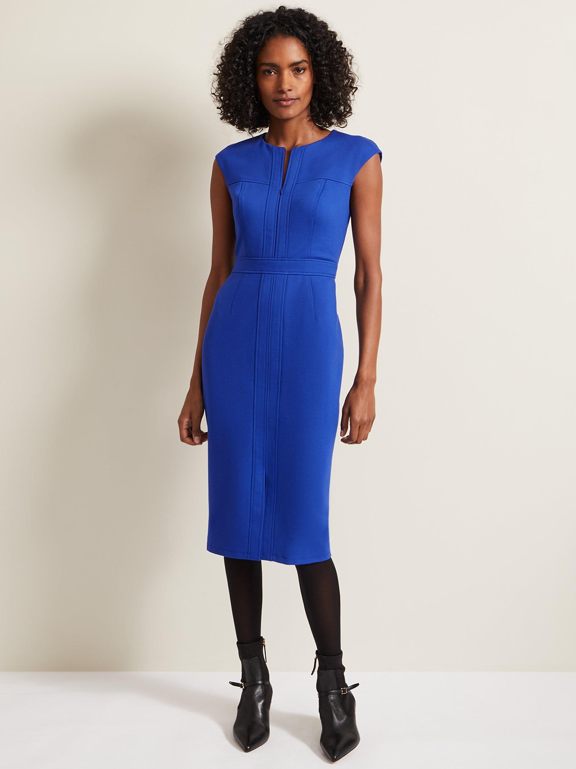 Blue dress john lewis best sale