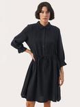 Part Two Sallie Linen Shirt Dress, Dark Navy