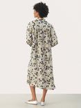 Part Two Eloisa Flower Print Midi Dress