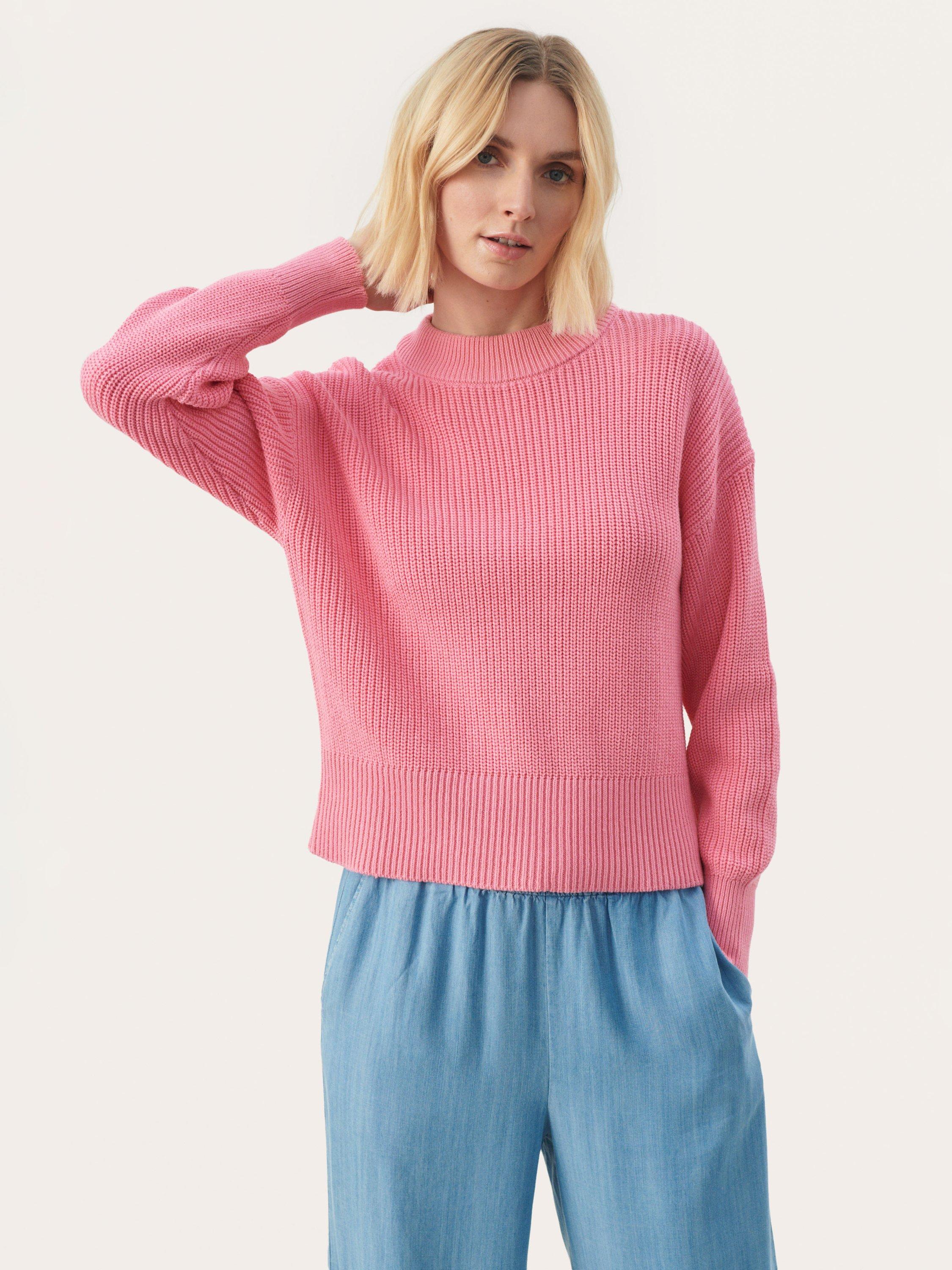 Part Two Reta Crew Neck Stripes Jumper, Morning Glory