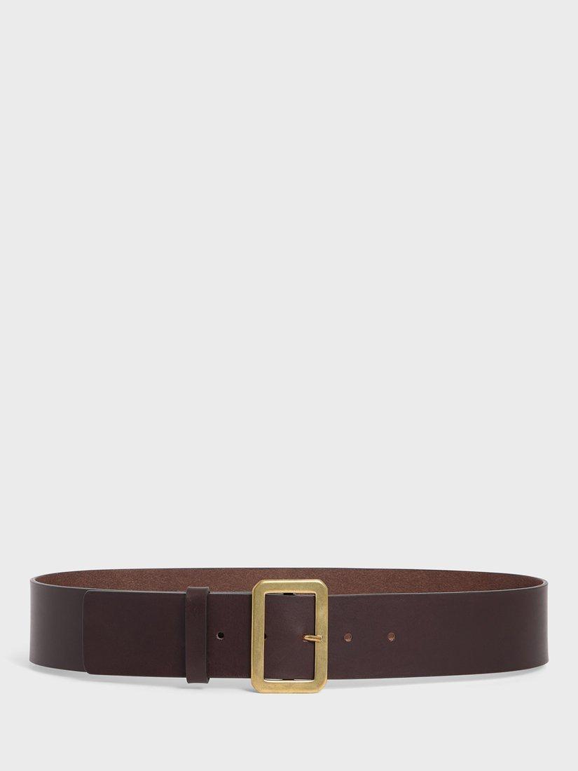 Gerard Darel Achille Leather Belt, Moro