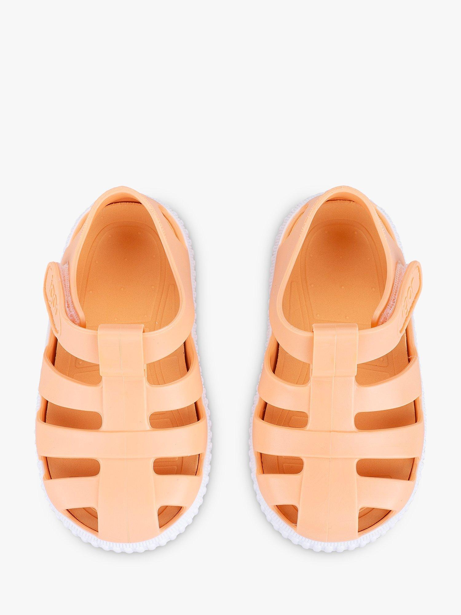 IGOR Kids' Nico Jelly Sandals, Apricot, EU20