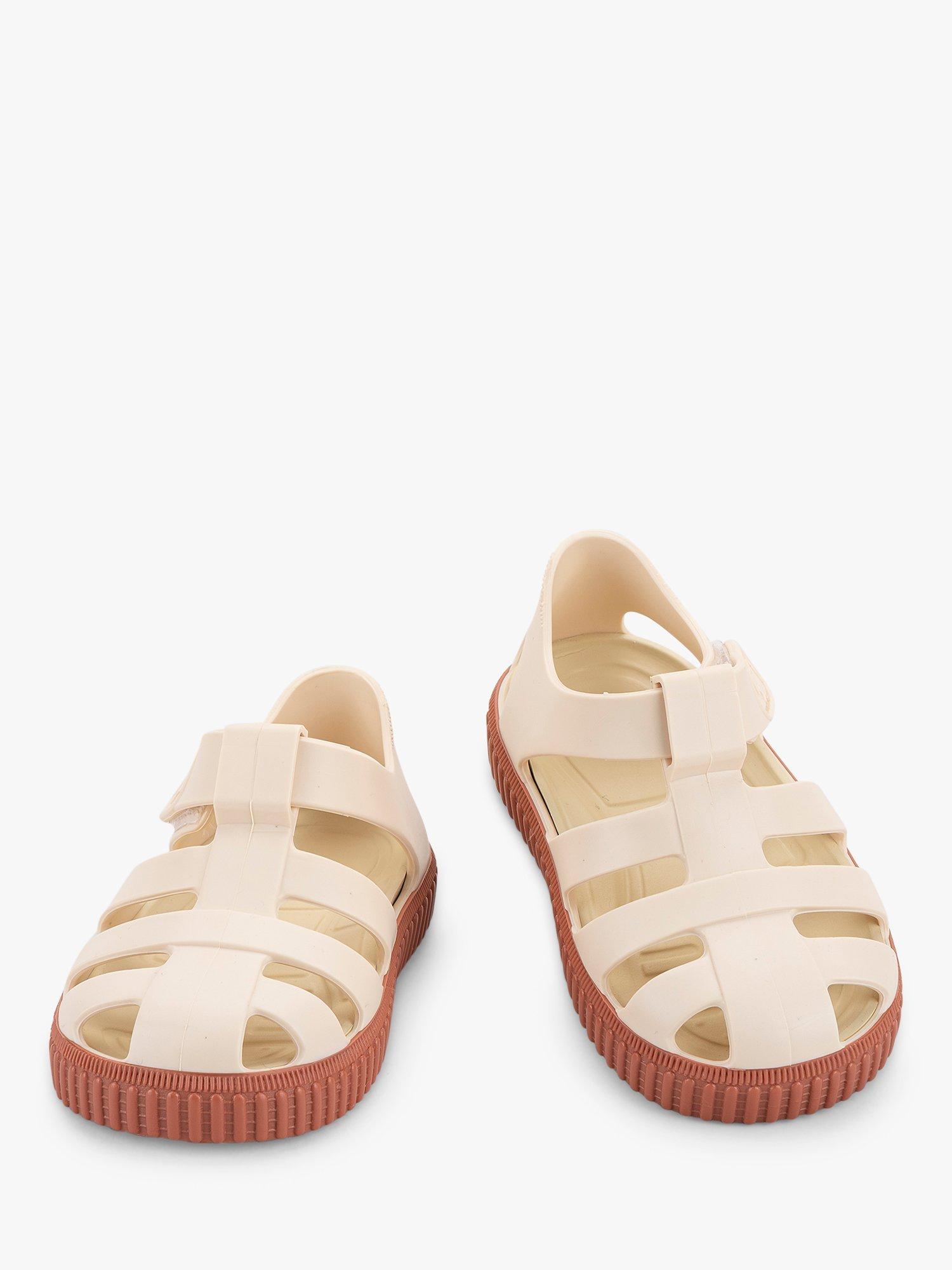 Product image 3 of 4, which shows IGOR Nico Marfil Jelly Sandals, Off White/Terracota, EU21