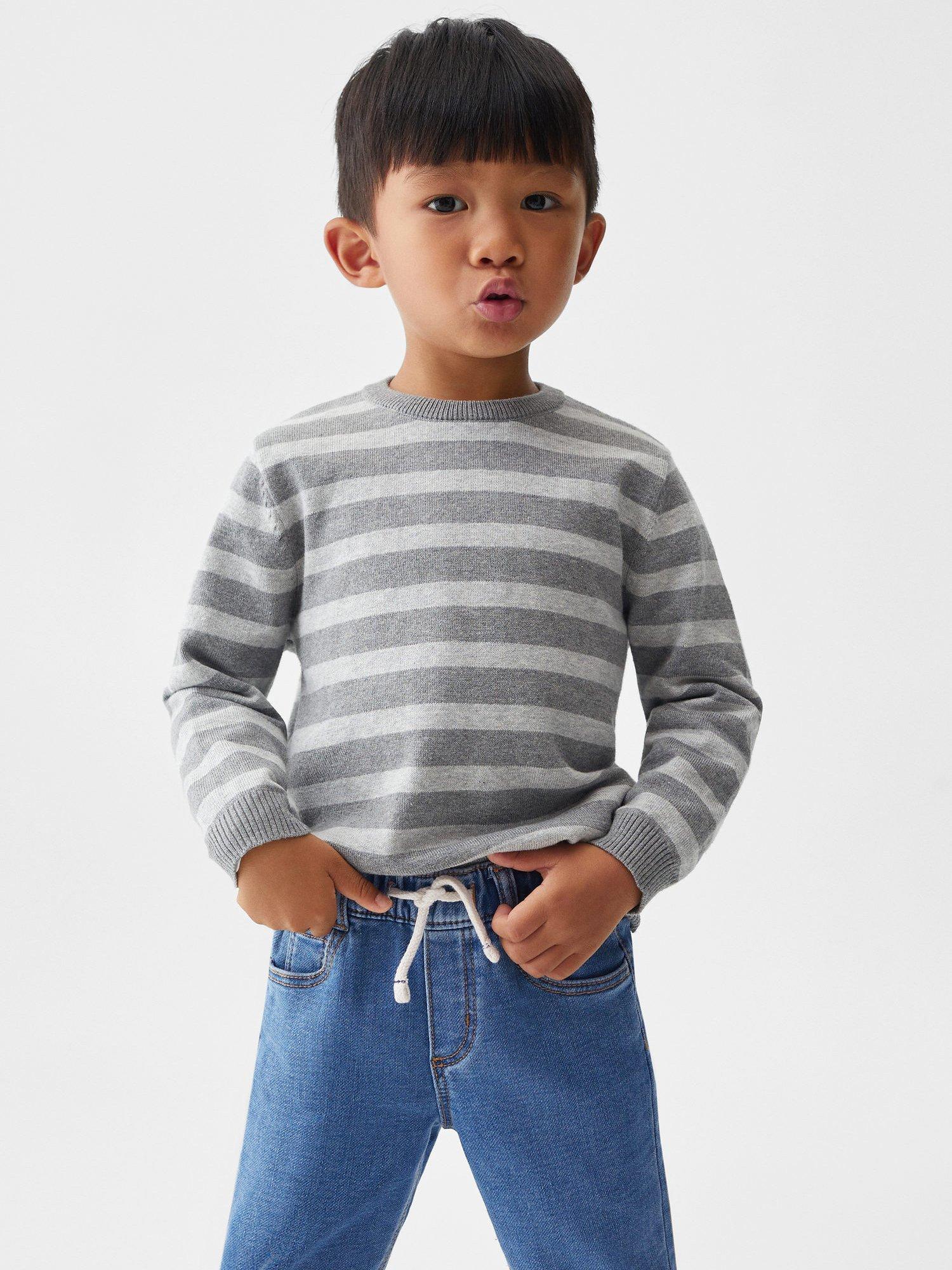 Mango Baby Pablo Drawstring Waist Jeans