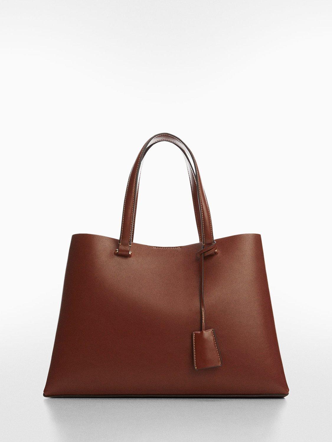 Mango Bello Tote Bag, Medium Brown, One Size